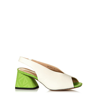 Босоножки на каблуке SERGIO MANCHOT цвет Белый