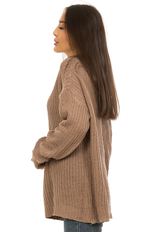 CHEER&DUCK/FEI PENG 0112 КОРИЧН. Свитер CHEERDUCK цвет Коричневый
