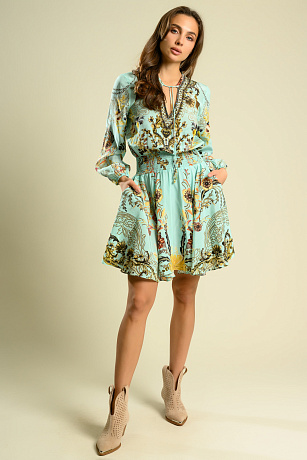 BELLABOA 111-295 ГОЛУБОЙ Платье женское BELLABOA цвет Голубой