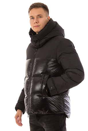 BALDININI E5B052XXGIAD0000 Пуховик мужской BALDININI цвет Черный