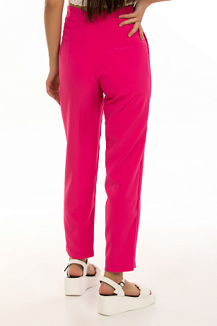 CHEERDUCK/2C19 9385 ФУКСИЯ Брюки женские классические CHEERDUCK цвет Фуксия