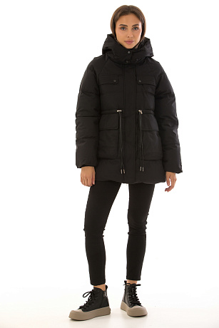 CHEERDUCK/2030 K806 ЧЕРНЫЙ Куртка женская CHEERDUCK цвет Черный