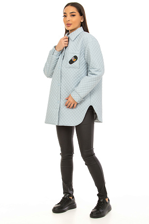 CHEERDUCK/2030 15 ГОЛУБОЙ Куртка женская CHEERDUCK цвет Голубой