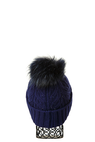 BALDININI 928303 BLUE Шапка женская BALDININI цвет Синий