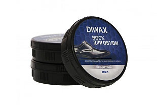 DIWAX Воск для обуви БЕСЦВЕТНЫЙ 60мл DIWAX цвет 
