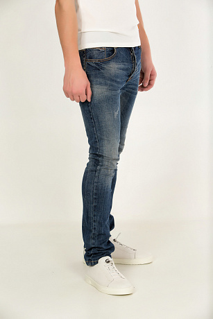TYHO JEANS 209 Джинсы мужские CHEERDUCK цвет Синий
