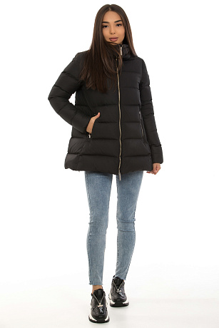 BALDININI A2B413POLP0002 BLACK Пуховик женский BALDININI цвет Черный