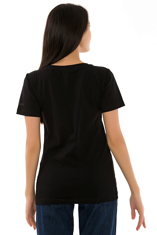 BALDININI TSD03 BLACK Футболка женская BALDININI цвет Черный