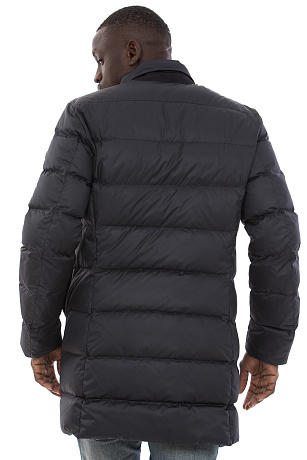 BALDININI E2B419POLP1515 BLACK Пуховик мужской BALDININI цвет Черный