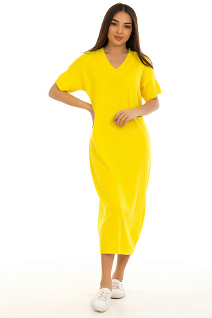 CHEERDUCK/5027 7541 ЖЕЛТЫЙ Платье  CHEERDUCK цвет Желтый