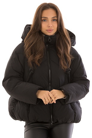 TOWMY 2320 ЧЕРНЫЙ Пуховик женский TOWMY цвет Черный