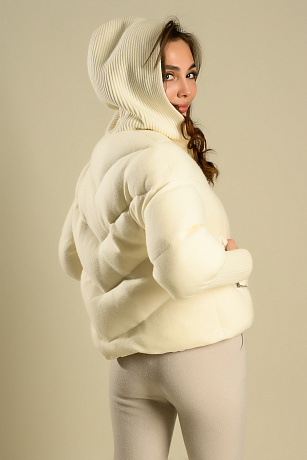 BELLABOA 111-39 МОЛОЧНЫЙ Куртка женская BELLABOA цвет Молочный