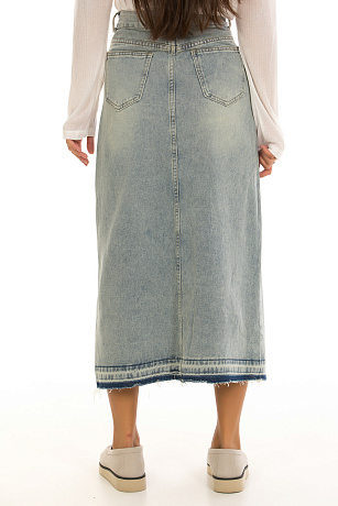 CHEERDUCK/Sy 5012 ГОЛУБОЙ Юбка женская CHEERDUCK цвет Голубой