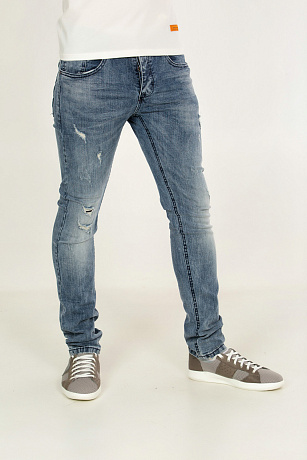 TYHO JEANS 166 Джинсы мужские CHEERDUCK цвет Синий