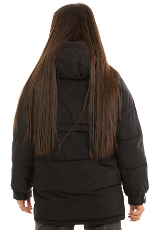 CHEERDUCK/2025 K8311 ЧЕРНЫЙ Куртка женская CHEERDUCK цвет Черный