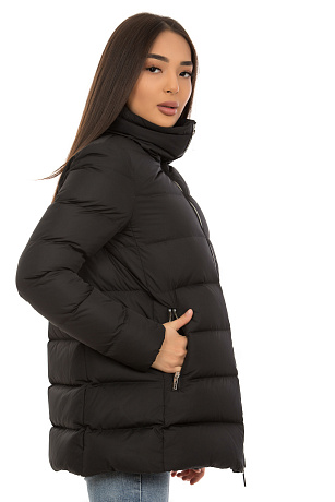BALDININI A2B413POLP0002 BLACK Пуховик женский BALDININI цвет Черный