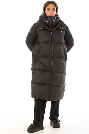 BALDININI A5B056XXCEPY0000 Пуховик женский BALDININI цвет Черный