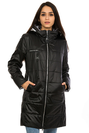 GRACE 5105 ЧЕРН. Плащ женский GRACE цвет Черный