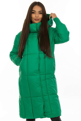 SNOW PASSION 8695 ЗЕЛЕНЫЙ Пуховик женский CHEERDUCK цвет Зеленый