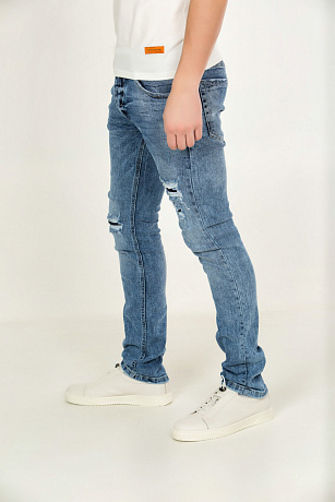 TYHO JEANS 217 Джинсы мужские CHEERDUCK цвет Синий