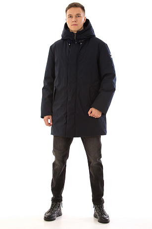 BALDININI E5B001XXPGAB1616 Пуховик мужской BALDININI цвет Синий